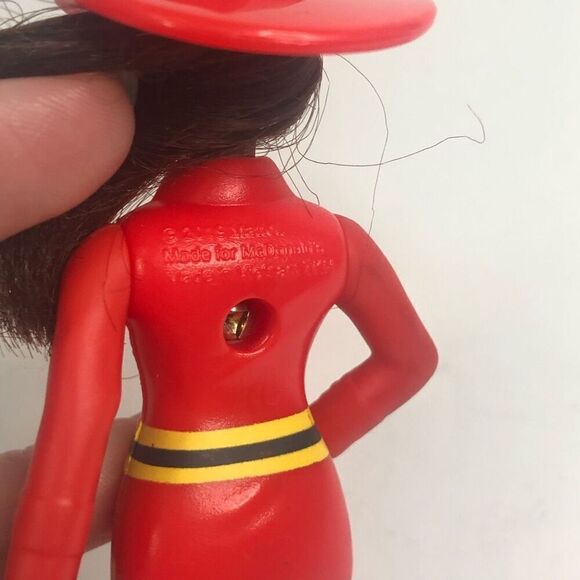 2019 mcdonalds career mini barbie fire fighter mattel happy meal toy 5 inches - Picture 5 of 5